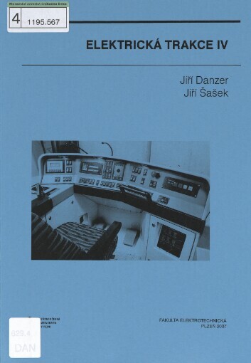 Elektrická trakce IV