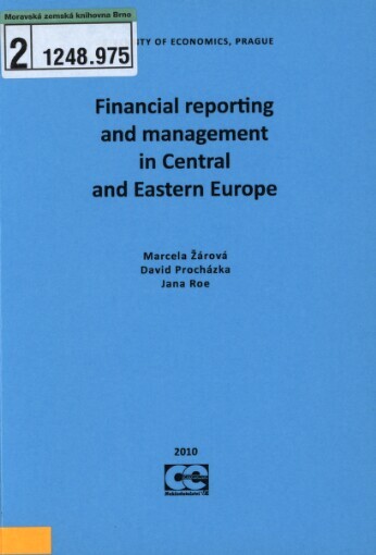 Financial reporting and management in Central and Eastern Europe