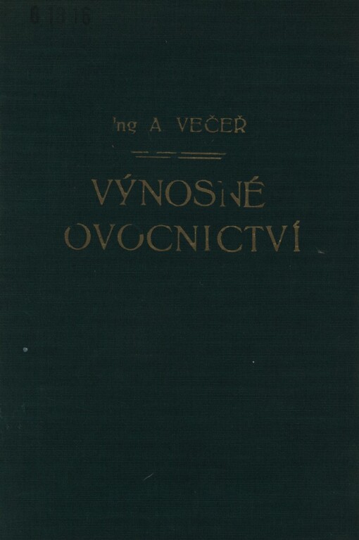 Výnosné ovocnictví