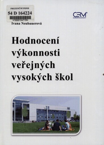 Hodnocení výkonnosti veřejných vysokých škol