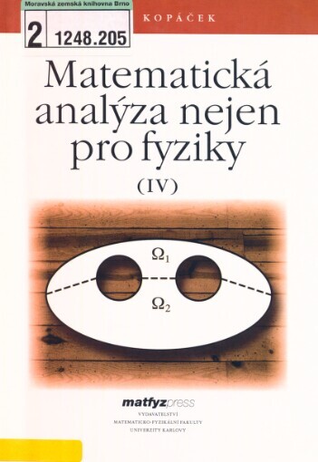 Matematická analýza nejen pro fyziky (IV)