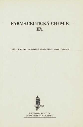 Farmaceutická chemie II/1