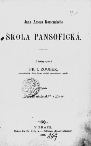 Jana Amosa Komenského Škola pansofická