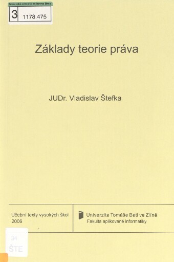 Základy teorie práva