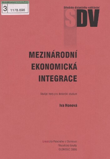 Mezinárodní ekonomická integrace