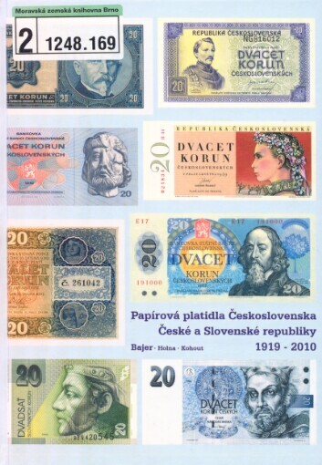 Papírová platidla Československa, České a Slovenské republiky 1919-2010