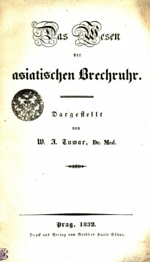 Wesen der asiatischen Brechruhr