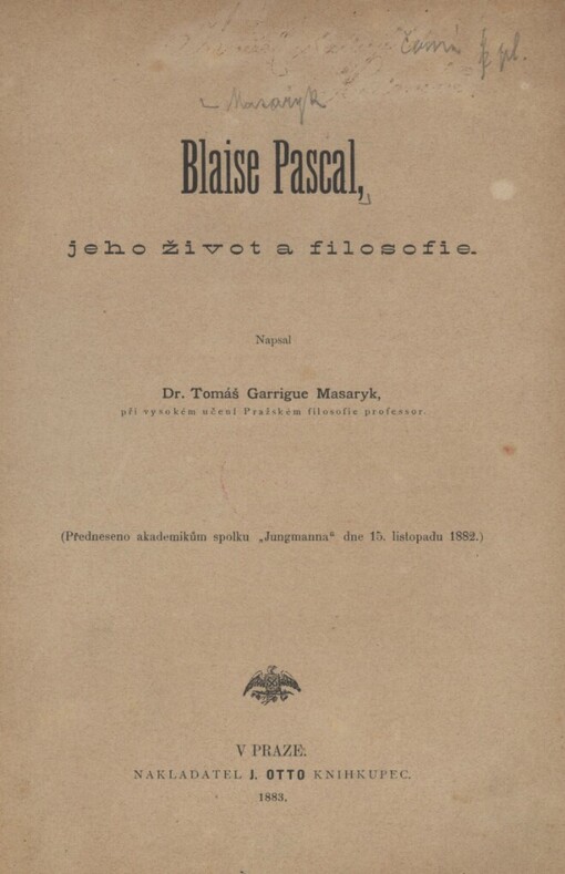 Blaise Pascal, jeho život a filosofie