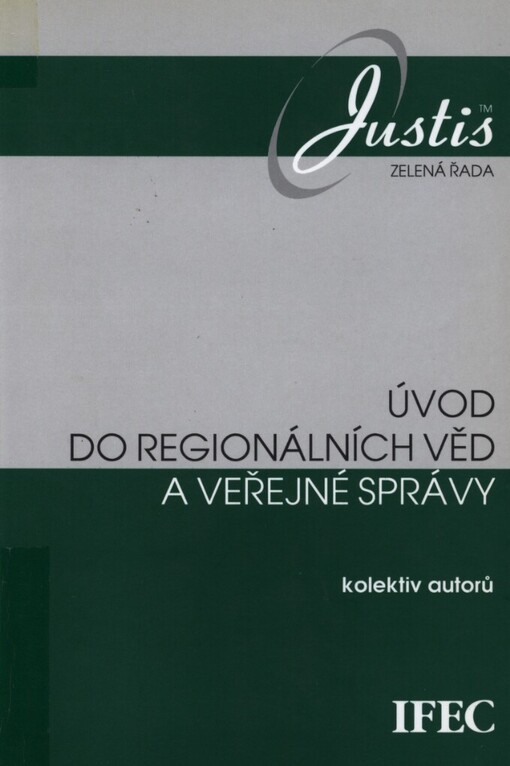 Úvod do regionálních věd a veřejné správy