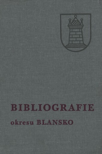 Bibliografie okresu Blansko