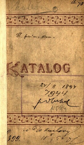 Katalog okresní hospodářské, průmyslové a hasičské výstavy ve Skutči: spolu výstavy spisů spisovatelů v okrese rodilých pořádané ... ve dnech 18., 19. a 20. srpna 1894 hospodářskými spolky skutečským a prosečsko-zábořským