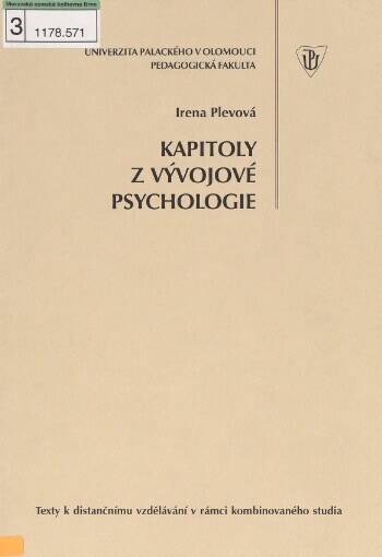 Kapitoly z vývojové psychologie