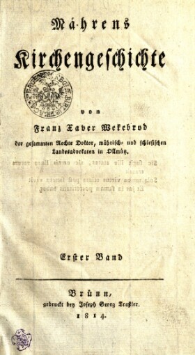 Mährens Kirchengeschichte