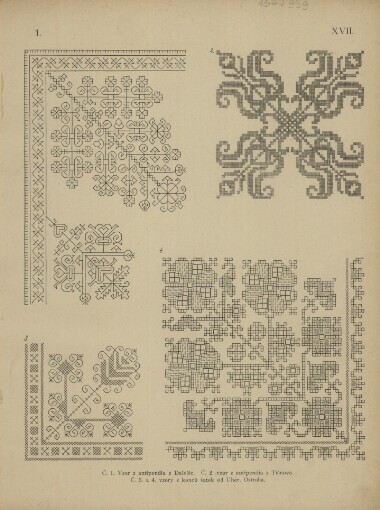 [Národní vyšívání lidu uhersko-slovenského