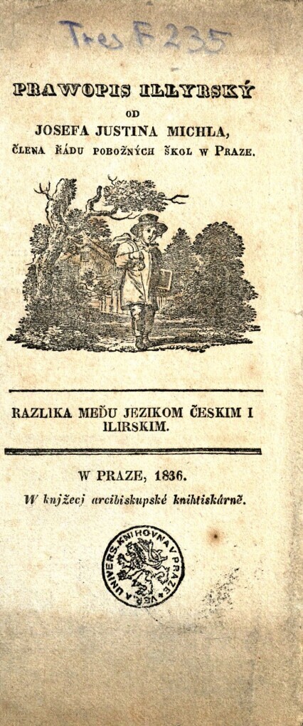 Prawopis illyrský =Razlika meďu jezikom českim i ilirskim