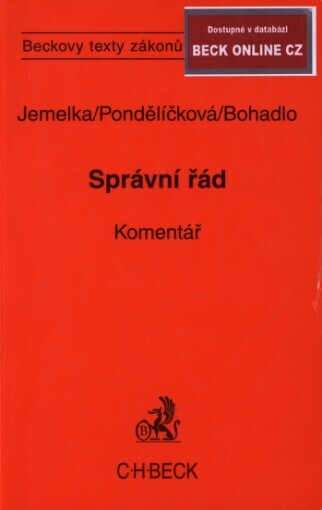 Správní řád: komentář