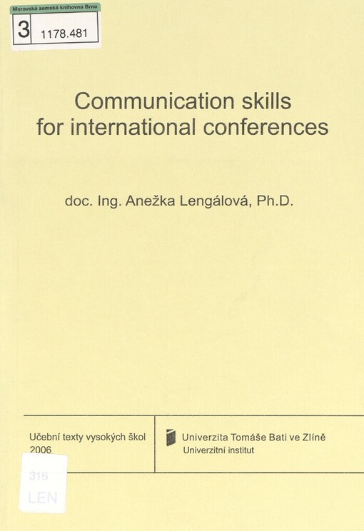Communication skills for international conferences