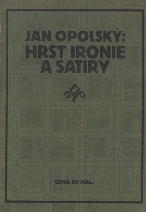 Hrst ironie a satiry