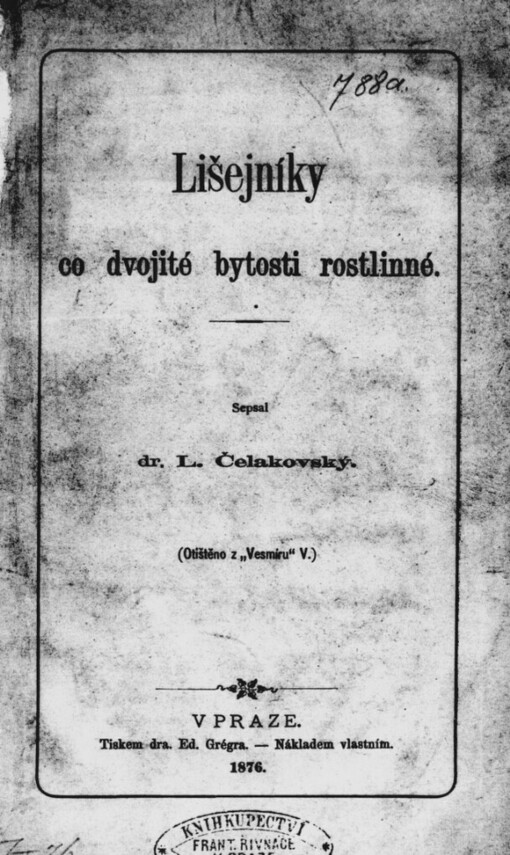 Lišejníky co dvojité bytosti rostlinné