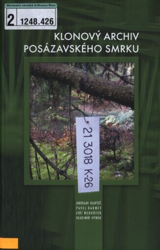 Klonový archiv posázavského smrku