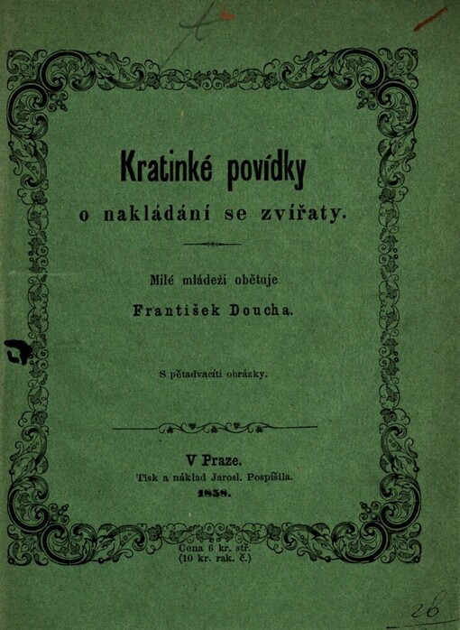 Kratinké Povídky o nakládání se zvířaty