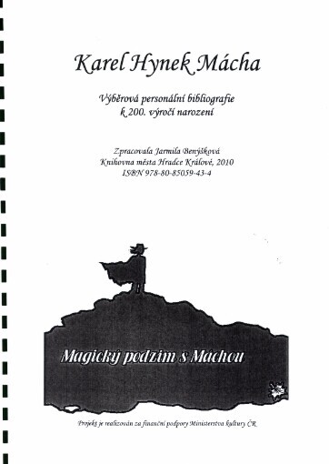 Karel Hynek Mácha: výběrová personální bibliografie k 200. výročí narození