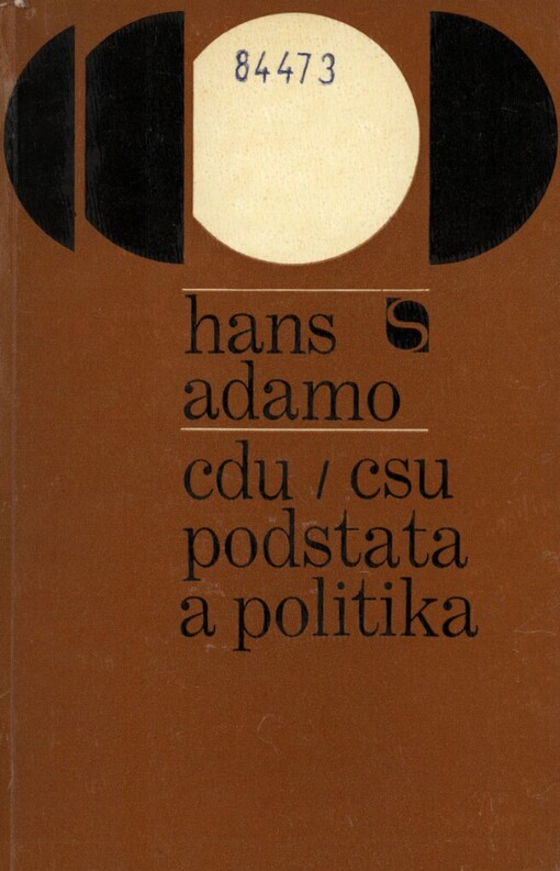 CDU/CSU :podstata a politika