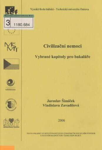 Civilizační nemoci: vybrané kapitoly pro bakaláře