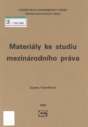 Materiály ke studiu mezinárodního práva