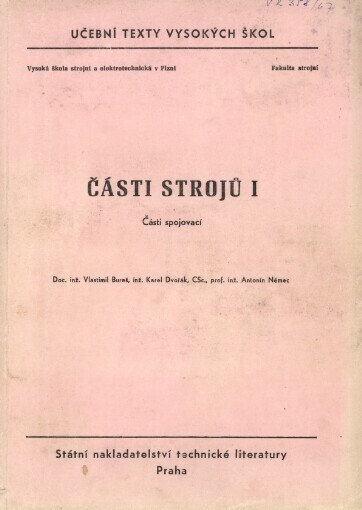 Části strojů I : části spojovací