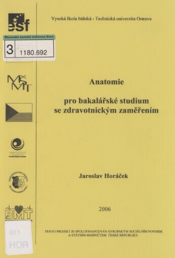 Anatomie pro bakalářské studium se zdravotnickým zaměřením