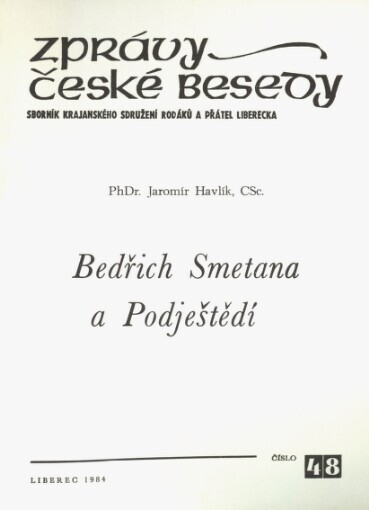 Bedřich Smetana a Podještědí