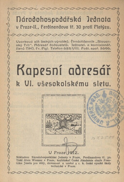 Kapesní adresář k VI. všesokolskému sletu