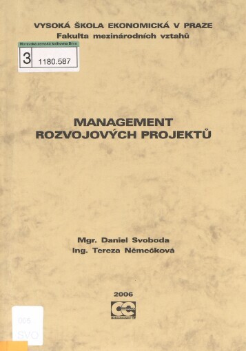 Management rozvojových projektů