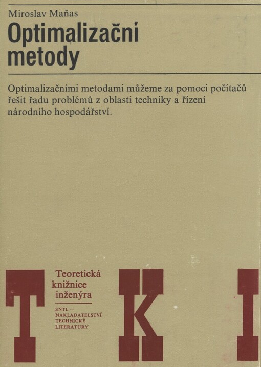 Optimalizační metody