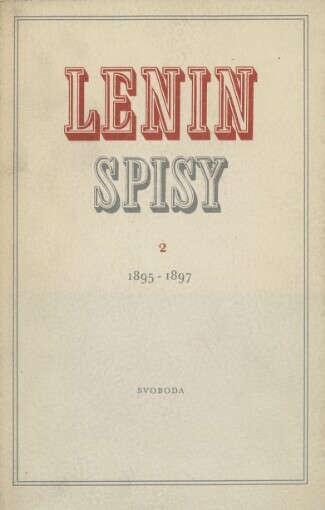 Spisy.Sv. 2., Svazek 2, 1895 - 1897