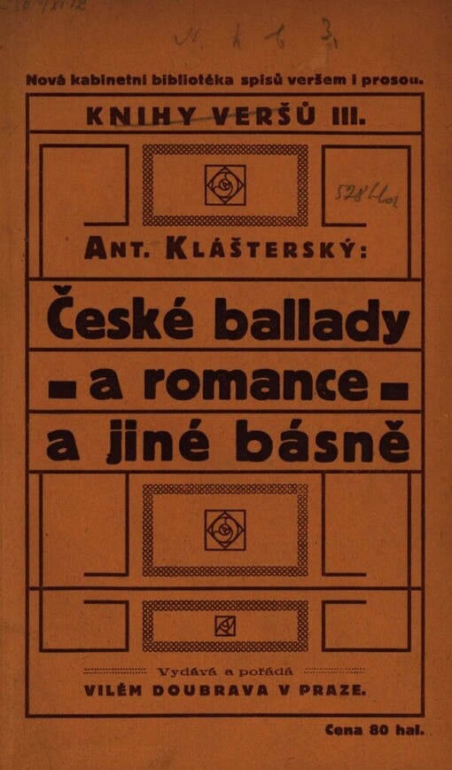 České ballady a romance a jiné básně