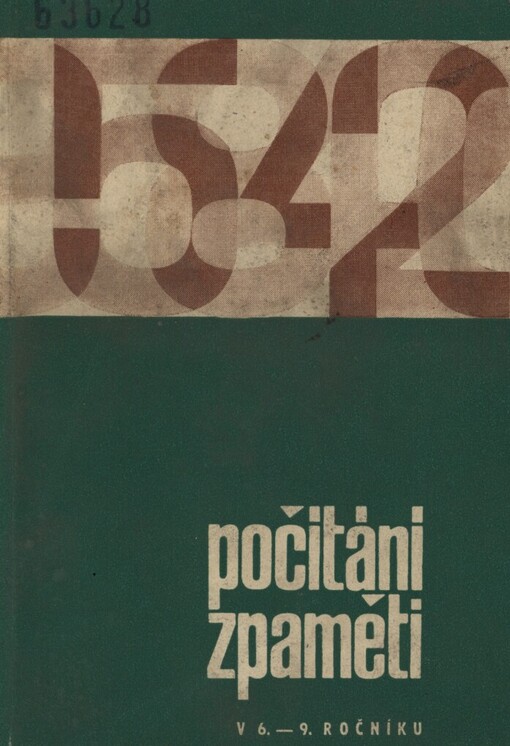 Počítání zpaměti v 6. až 9. ročníku základní devítileté školy