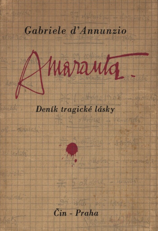 Amaranta :deník tragické lásky
