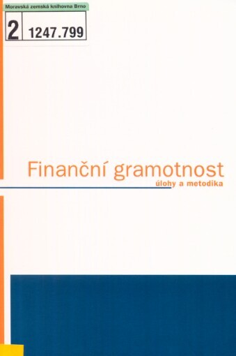 Finanční gramotnost :úlohy a metodika