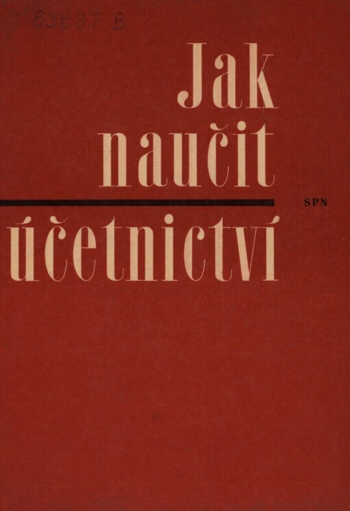 Jak naučit účetnictví