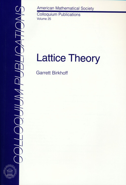 Lattice theory
