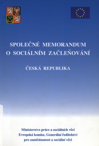 Společné memorandum o sociálním začleňování: [Česká republika]