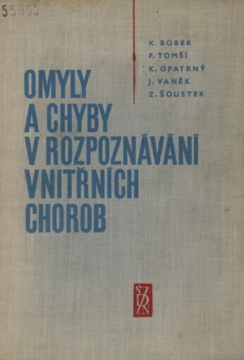 Omyly a chyby v rozpoznávání vnitřních chorob