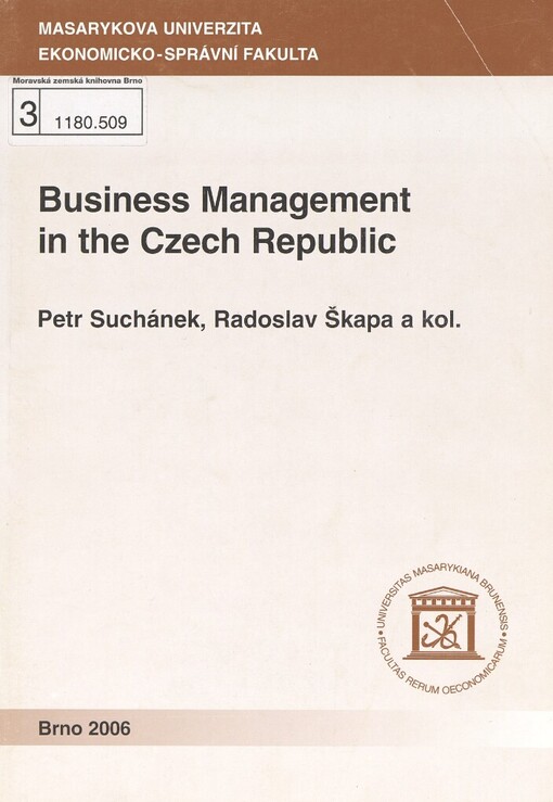Business management in the Czech Republic