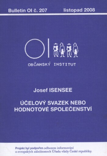 Účelový svazek nebo hodnotové společenství