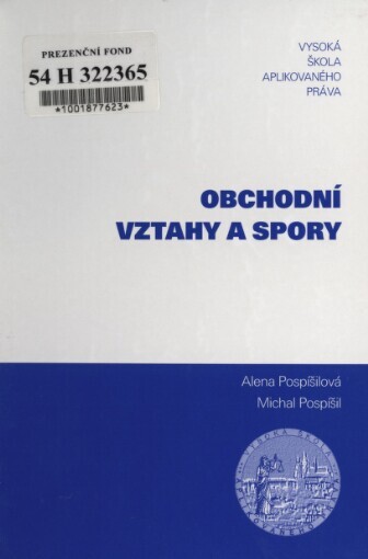 Obchodní vztahy a spory