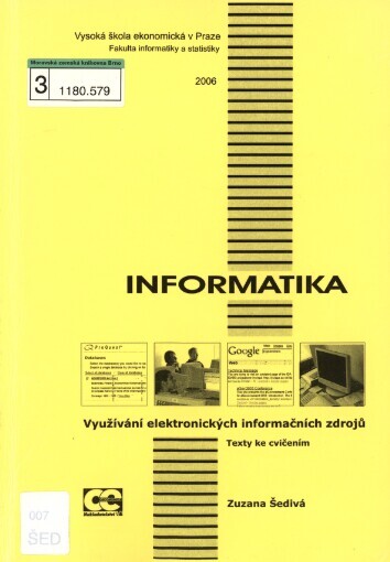 Informatika - využívání elektronických informačních zdrojů: texty ke cvičením