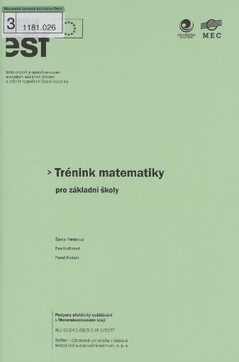 Trénink matematiky pro základní školy