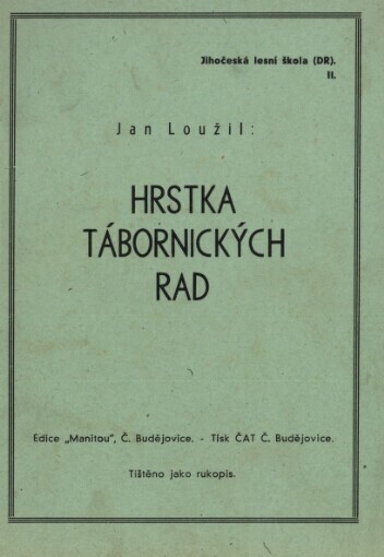 Hrstka tábornických rad